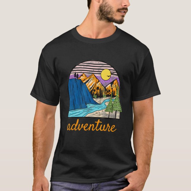 Camiseta Acampamento De Aventura Escaia Do Normal (Frente)