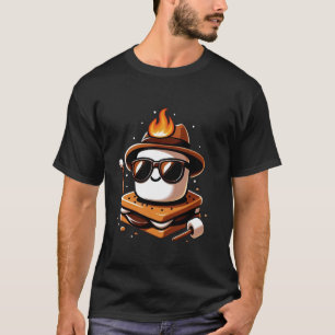 Camiseta Acampamento de Dança de Barragem de Barragem de Cu