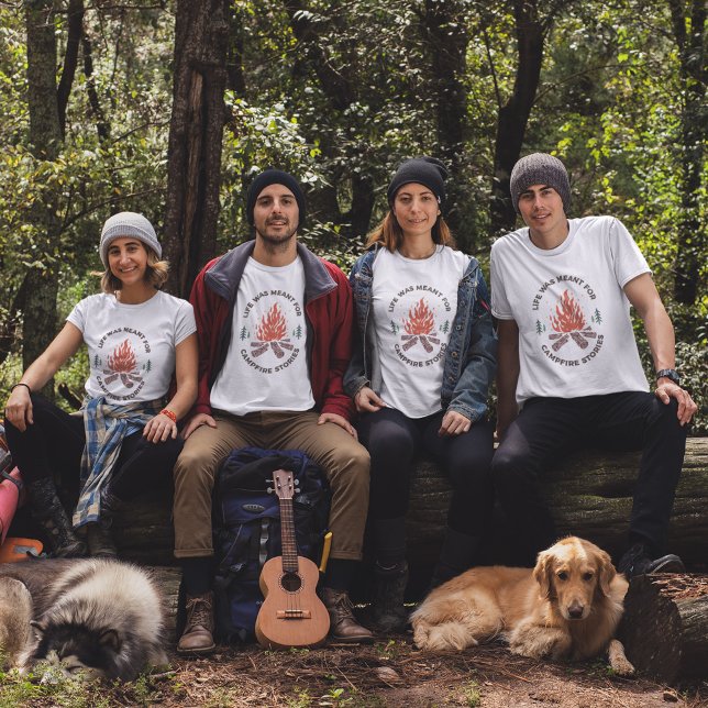 Camiseta Acampamento de Estórias de Campfire (Criador carregado)