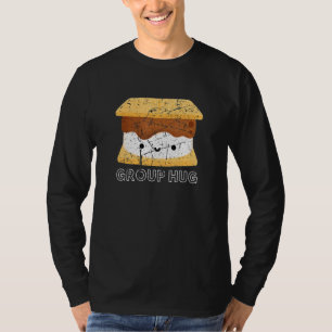 Camiseta Acampamento de Férias Camping Abraço de Grupo Smor
