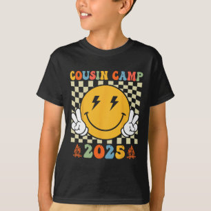 Camiseta Acampamento de Férias de Verão do Primo Retro 2025