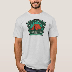 Camiseta Acampamento de Linville Gorge Wilderness na Caroli
