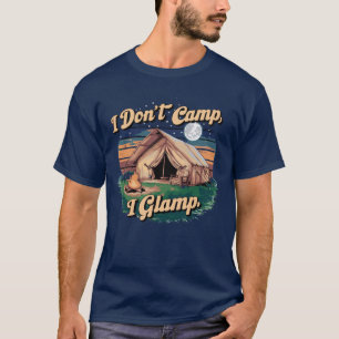 Camiseta Acampamento de Lover Natural Glamper