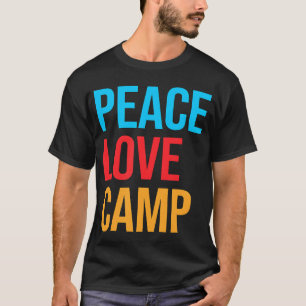 Camiseta Acampamento de Paz e Amor amigos