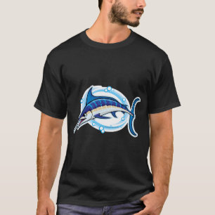 Camiseta Acampamento de Peixes de Verão está Chamando Desig