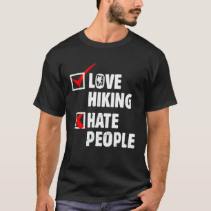 Camiseta Acampamento de Pessoas de Ódio de Alojamento ao Ex