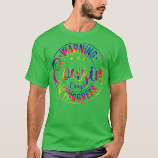 Camiseta Acampamento de Primo em Curso Acampamento de Verão