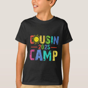 Camiseta Acampamento de Primos 2025 Acampamento Fogueira Fé