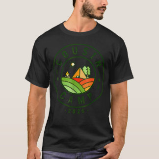 Camiseta Acampamento de Primos 2026 Férias de Família Verão
