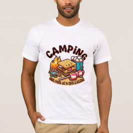 Camiseta acampamento de smores