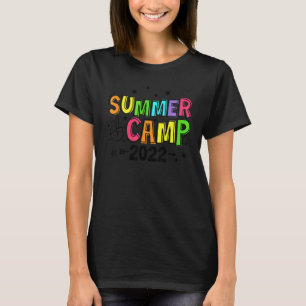 Camiseta Acampamento de Verão 2022 Uniforme de Acampament