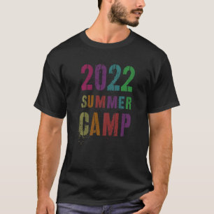 Camiseta Acampamento De Verão De 2022 Para Amigos E Companh