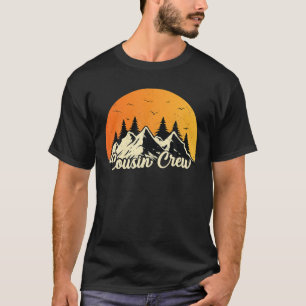 Camiseta Acampamento de Verão de Cousin Crew Sunset ao ar l