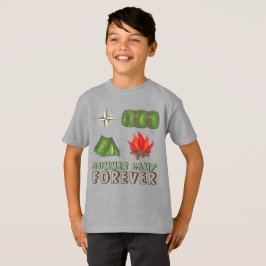 Camiseta Acampamento de Verão para sempre comover Slebot Fi
