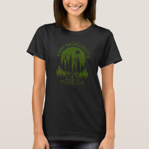 Camiseta Acampamento Despedida de Solteira Casando Noiva Fe