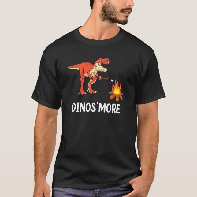 Camiseta Acampamento Dinosmore (Frente)