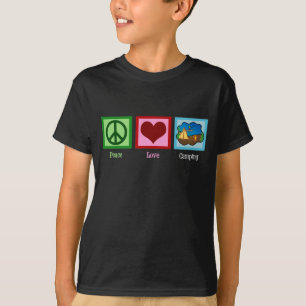 Camiseta Acampamento do amor da paz