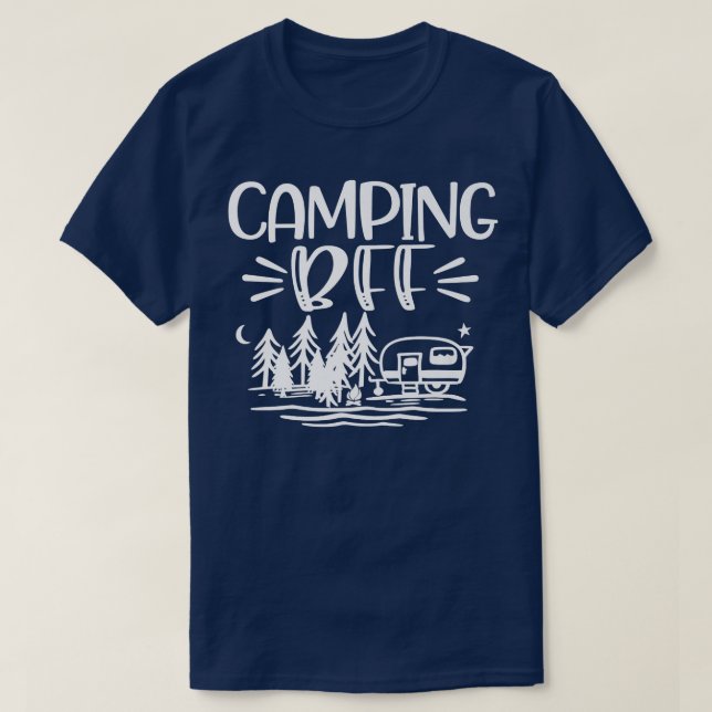 Camiseta Acampamento do rio BFF (Frente do Design)