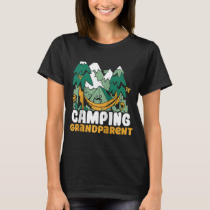Camiseta Acampamento dos avós acampados Camp Campsite Hobby
