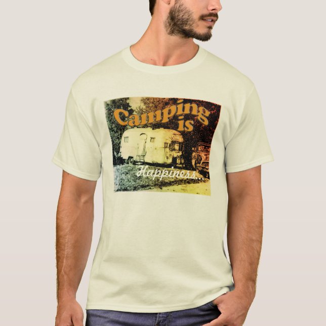 Camiseta Acampamento É... (Frente)