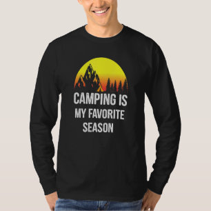 Camiseta Acampamento É Minha Época Favorita - Acampamento