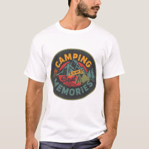 Camiseta Acampamento É Minha Melhor Memória