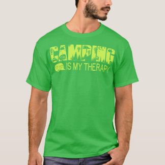 Camiseta Acampamento É Minha Terapia