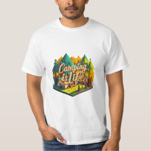 Camiseta Acampamento é Vida