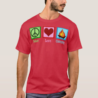 Camiseta Acampamento em Cute