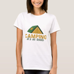Camiseta Acampamento em tendas