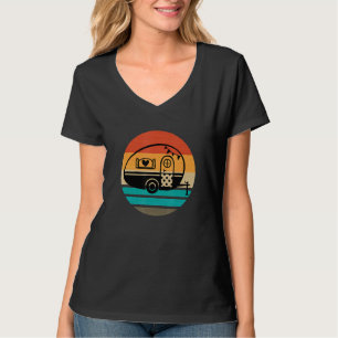 Camiseta Acampamento Engraçado Caravan