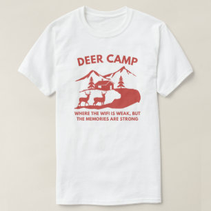 Camiseta Acampamento Engraçado Deer   Deer Hunting