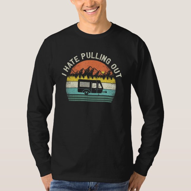Camiseta Acampamento Eu Odeio Tirar O Viagem (Frente)
