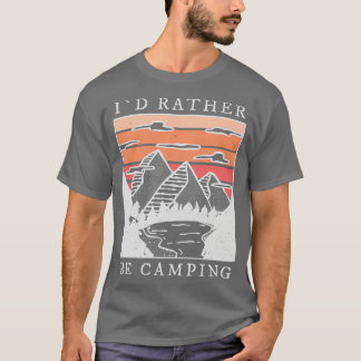 Camiseta Acampamento Eu Preferencialmente Acampando 2