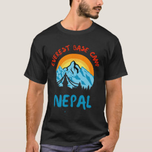 Camiseta Acampamento Everest Byse Nepal Escalada Caminhadas