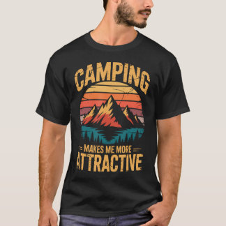 Camiseta Acampamento Faz Me Mais Atraente