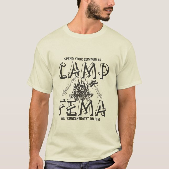 CAMISETA ACAMPAMENTO FEMA (Frente)