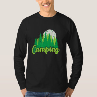 Camiseta Acampamento Floresta Camping