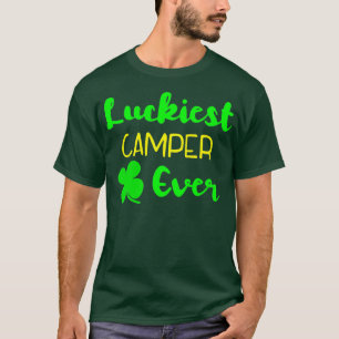 Camiseta Acampamento Irlandês de Camper Ever Dia de São Pat
