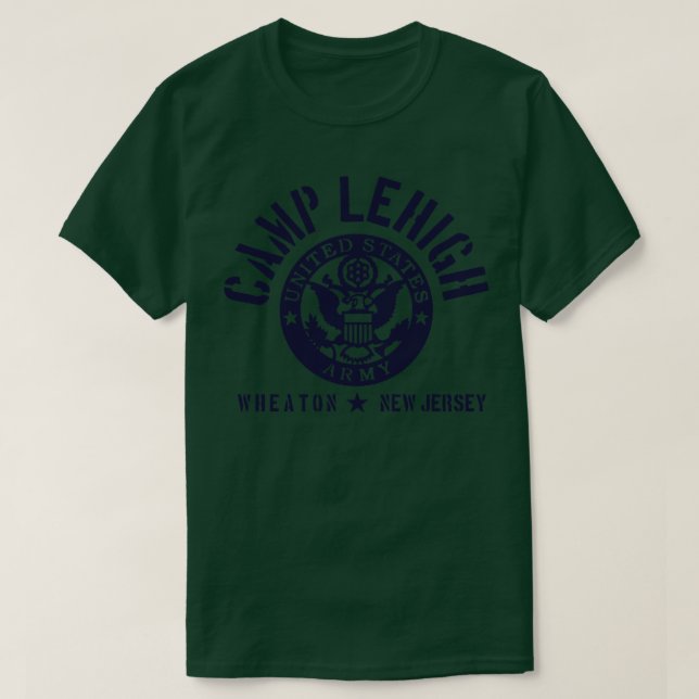 Camiseta Acampamento Lehigh (Frente do Design)