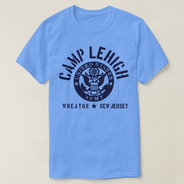 Camiseta Acampamento Lehigh (Frente do Design)