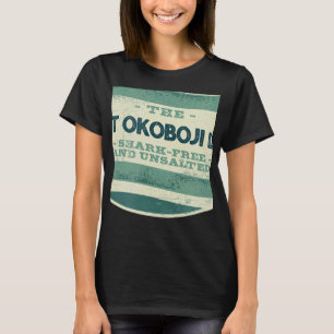 Camiseta Acampamento Livre e Sem Sala de Tubarões do Lago d
