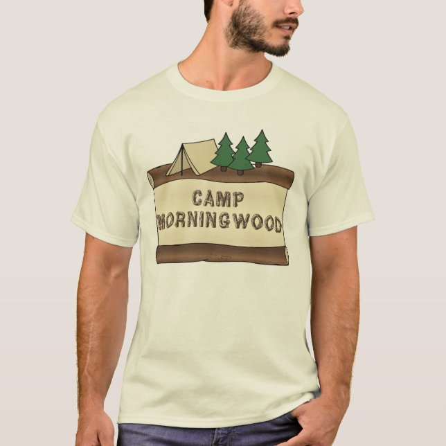 Camiseta Acampamento Morningwood (Frente)