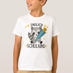 Camiseta Acampamento na Escola Raccoon Kita 2021