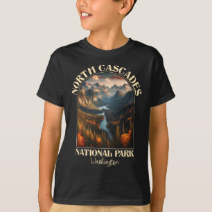 Camiseta Acampamento na Estação Outonal do Parque Nacional