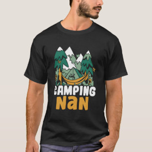 Camiseta Acampamento Nan Campsite Hobby Camp Vovó Gra