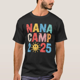 Camiseta Acampamento Nana 2025 Férias em Família Acampament