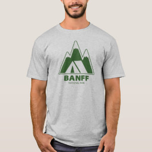 Camiseta Acampamento nas Montanhas do Parque Nacional de Ba
