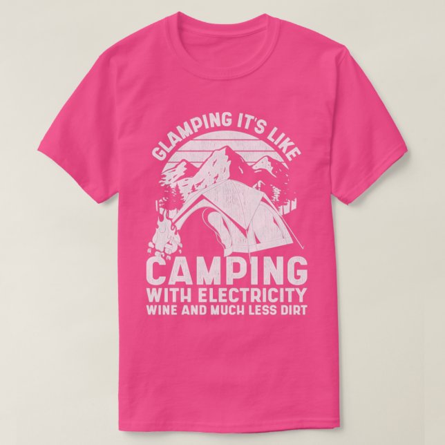 Camiseta Acampamento Natural do Campo Exterior do Camp Funn (Frente do Design)