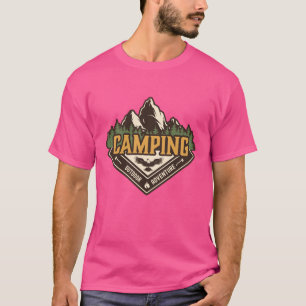 Camiseta Acampamento Outr Aventura Natureza Bushcraft